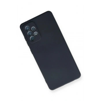 Samsung Galaxy A72 Kılıf Nano içi Kadife Silikon - Lacivert