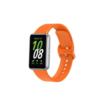 Samsung Galaxy Fit 3 Klasik Kordon - Turuncu