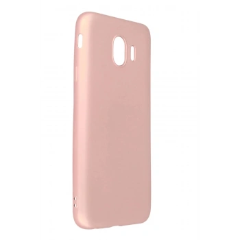 Samsung Galaxy J4 Kılıf First Silikon - Rose Gold