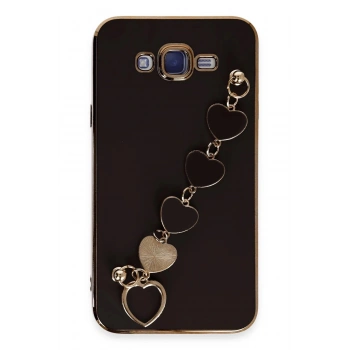 Samsung Galaxy J7 Kılıf Esila Silikon - Siyah