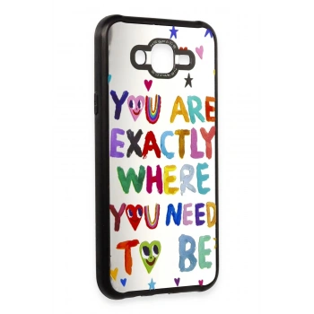Samsung Galaxy J7 Kılıf Mirror Desenli Kapak - Mirror - 10