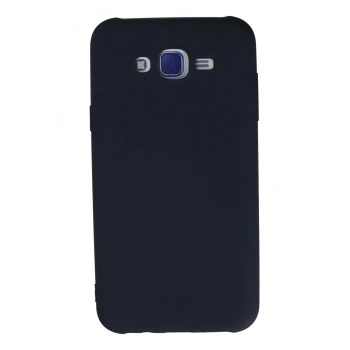 Samsung Galaxy J7 Kılıf Nano içi Kadife Silikon - Lacivert