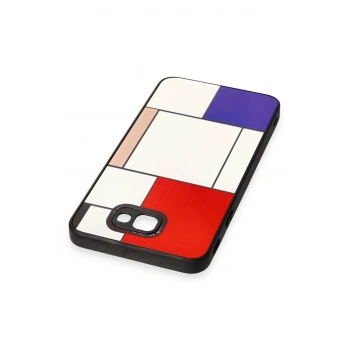 Samsung Galaxy J7 Prime Kılıf Mirror Desenli Kapak - Mirror - 9