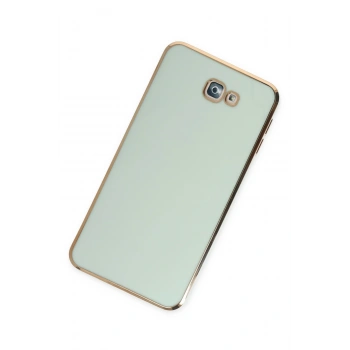 Samsung Galaxy J7 Prime Kılıf Volet Silikon - Açık Yeşil