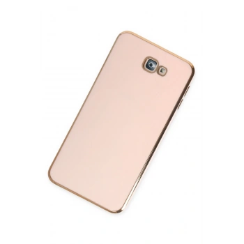 Samsung Galaxy J7 Prime Kılıf Volet Silikon - Pembe