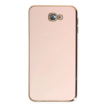 Samsung Galaxy J7 Prime Kılıf Volet Silikon - Pembe