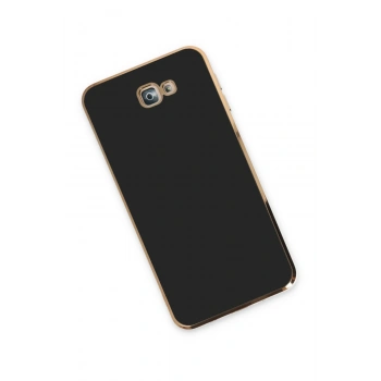 Samsung Galaxy J7 Prime Kılıf Volet Silikon - Siyah