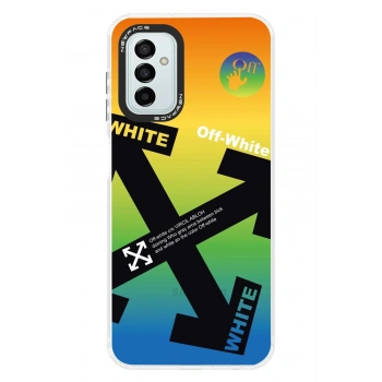 Samsung Galaxy M13 Kılıf Estoril Desenli Kapak - Estoril - 5