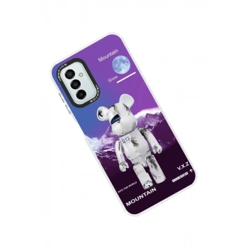 Samsung Galaxy M13 Kılıf Estoril Desenli Kapak - Estoril - 8