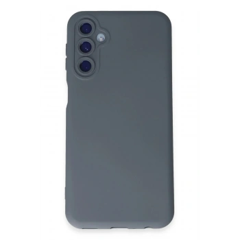 Samsung Galaxy M14 5G Kılıf Nano içi Kadife Silikon - Gri