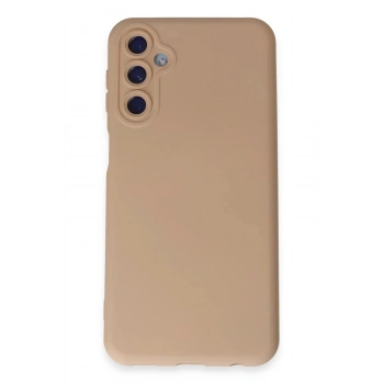 Samsung Galaxy M14 5G Kılıf Nano içi Kadife Silikon - Pudra