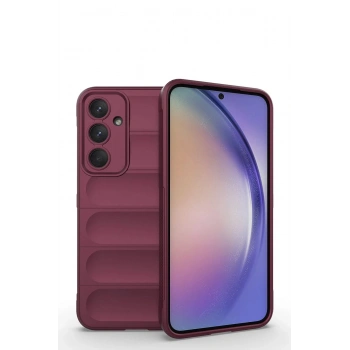 Samsung Galaxy M14 5G Kılıf Optimum Silikon - Bordo
