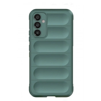 Samsung Galaxy M14 5G Kılıf Optimum Silikon - Koyu Yeşil