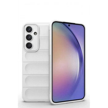 Samsung Galaxy M14 5G Kılıf Optimum Silikon - Krem