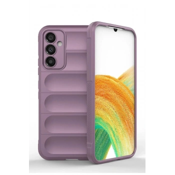 Samsung Galaxy M14 5G Kılıf Optimum Silikon - Mor