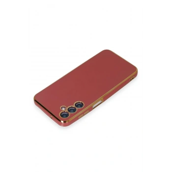 Samsung Galaxy M14 5G Kılıf Volet Silikon - Kırmızı