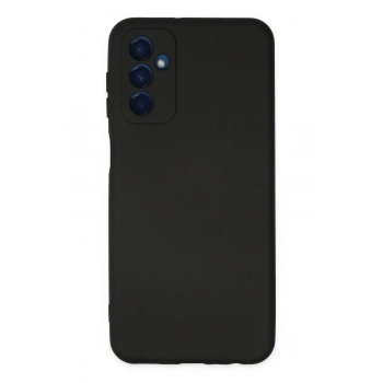 Samsung Galaxy M23 Kılıf Nano içi Kadife Silikon - Siyah