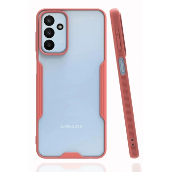 Samsung Galaxy M23 Kılıf Platin Silikon - Pembe