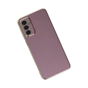 Samsung Galaxy M23 Kılıf Volet Silikon - Mor