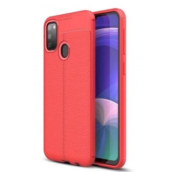 Samsung Galaxy M30S Kılıf Auto Focus Kapak - Kırmızı