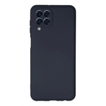 Samsung Galaxy M33 Kılıf Nano içi Kadife Silikon - Lacivert