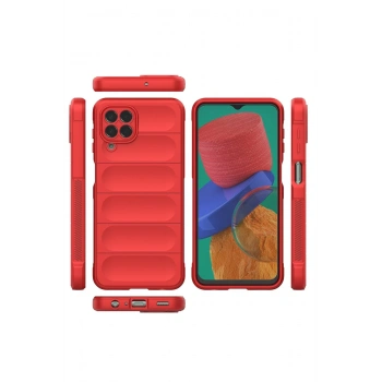 Samsung Galaxy M33 Kılıf Optimum Silikon - Kırmızı
