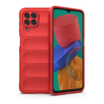Samsung Galaxy M33 Kılıf Optimum Silikon - Kırmızı