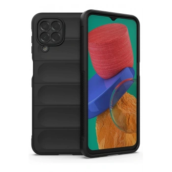 Samsung Galaxy M33 Kılıf Optimum Silikon - Siyah