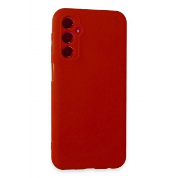 Samsung Galaxy M34 5G Kılıf First Silikon - Kırmızı