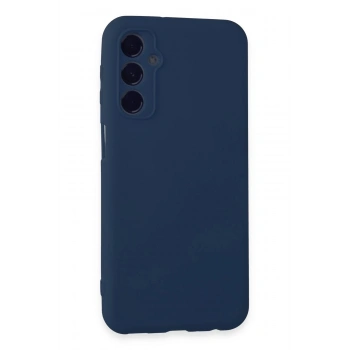 Samsung Galaxy M34 5G Kılıf First Silikon - Lacivert