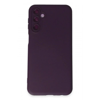 Samsung Galaxy M34 5G Kılıf Nano içi Kadife Silikon - Mor