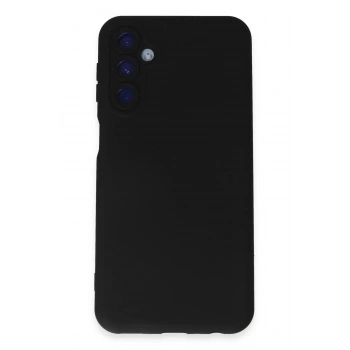 Samsung Galaxy M34 5G Kılıf Nano içi Kadife Silikon - Siyah