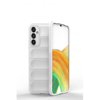 Samsung Galaxy M34 5G Kılıf Optimum Silikon - Krem