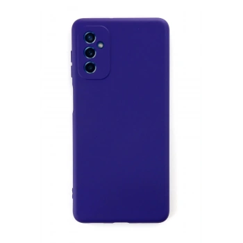 Samsung Galaxy M52 5G Kılıf Nano içi Kadife Silikon - Mor