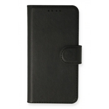 Samsung Galaxy M52 5G Kılıf Trend S Plus Kapaklı Kılıf - Siyah