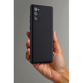 Samsung Galaxy Note 20 Kılıf First Silikon - Mavi