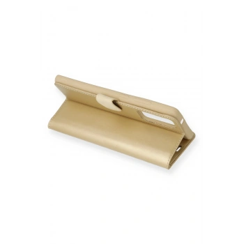 Samsung Galaxy Note 20 Kılıf Trend S Plus Kapaklı Kılıf - Gold