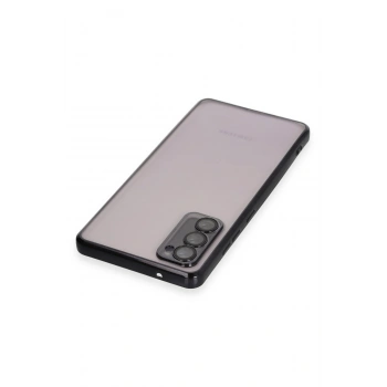 Samsung Galaxy S20 FE Kılıf Razer Lensli Silikon - Siyah