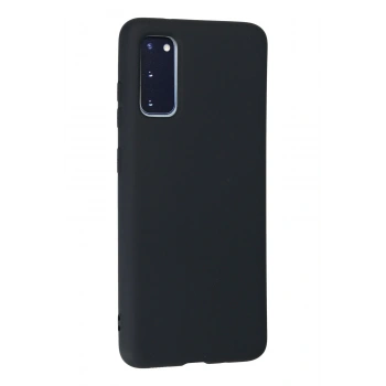 Samsung Galaxy S20 Kılıf Nano içi Kadife Silikon - Lacivert
