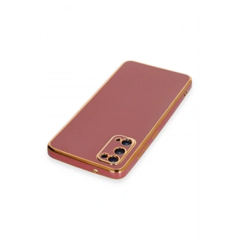 Samsung Galaxy S20 Kılıf Volet Silikon - Kırmızı