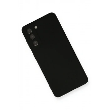 Samsung Galaxy S21 FE Kılıf Nano içi Kadife Silikon - Siyah