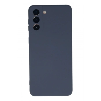Samsung Galaxy S21 Plus Kılıf Nano içi Kadife Silikon - Gri