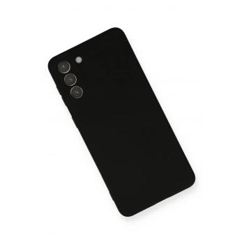 Samsung Galaxy S21 Plus Kılıf Nano içi Kadife Silikon - Siyah