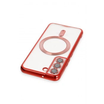Samsung Galaxy S22 Kılıf Kross Magneticsafe Kapak - Kırmızı