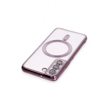 Samsung Galaxy S22 Kılıf Kross Magneticsafe Kapak - Mor