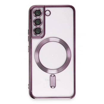 Samsung Galaxy S22 Kılıf Kross Magneticsafe Kapak - Mor