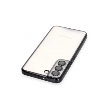 Samsung Galaxy S22 Kılıf Razer Lensli Silikon - Siyah