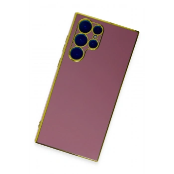 Samsung Galaxy S22 Ultra Kılıf Volet Silikon - Kırmızı
