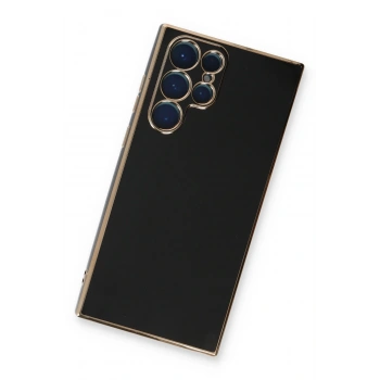 Samsung Galaxy S22 Ultra Kılıf Volet Silikon - Siyah