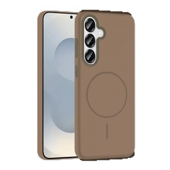 Samsung Galaxy S23 FE Broş Magsafe Kapak - Çöl Titanyum